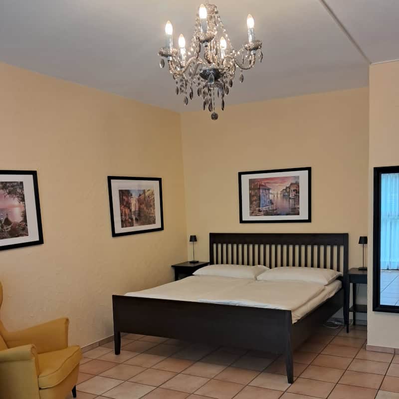 Camera letto soggiorno